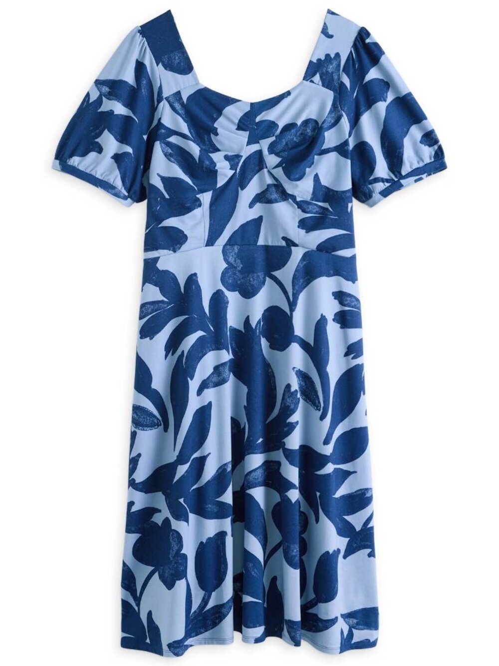 Montgomery Post Ivy Dress Light Blue Plus 3X (Stitch Fix)